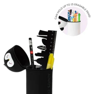 Silicone Pencil Case - Penguin
