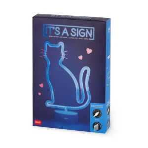 It's A Sign - Neon Effect Led Lamp - Kitty