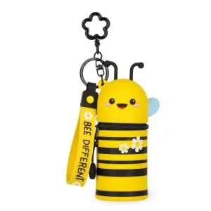 Coin Purse With Key Ring Mini Kawaii - Bee