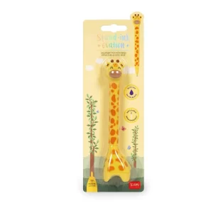 Stand-Ink Ovation-Ballpoint Pen With Base Giraffe