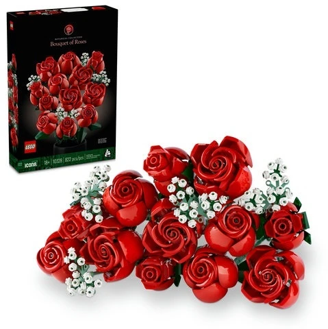 LEGO Botanicals Bouquet Of Roses 822 Pcs