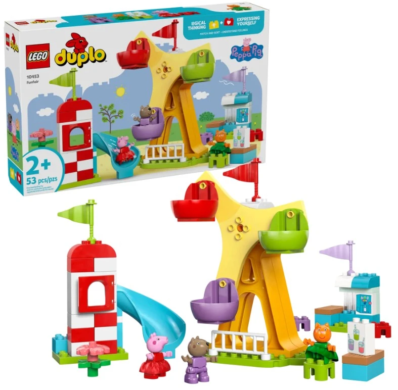 LEGO Duplo Peppa Pig Funfair 53 Pcs