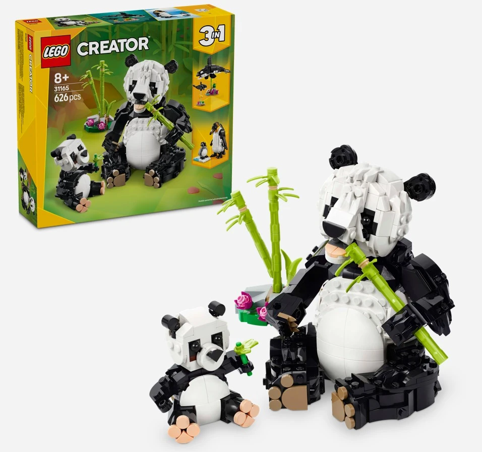 LEGO Creator Wild Animals: Panda Family 626 Pcs