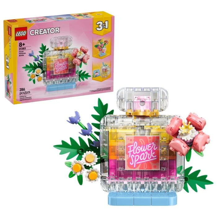 LEGO Creator Floral Decor Perfume Bottle 286Pcs