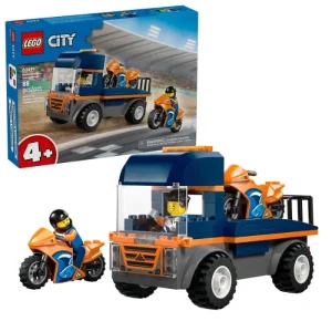 LEGO City Motorcycle Transporter 88Pcs