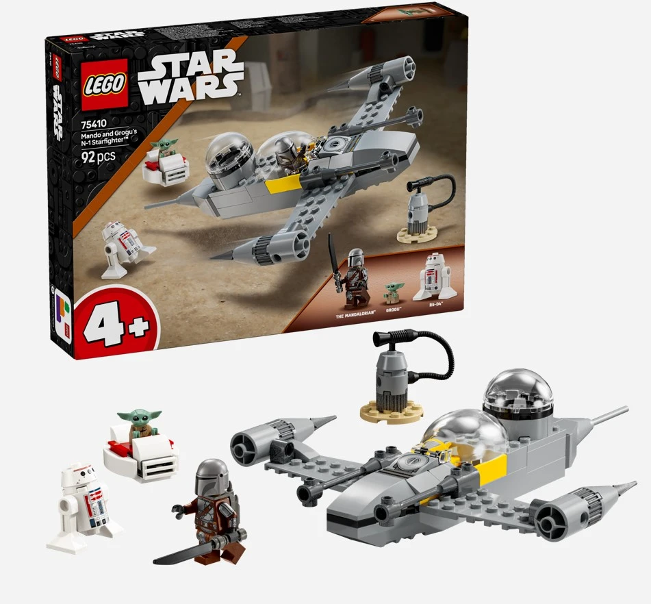 LEGO SW Mando and Grogu's N-1 Starfighter 92 Pcs