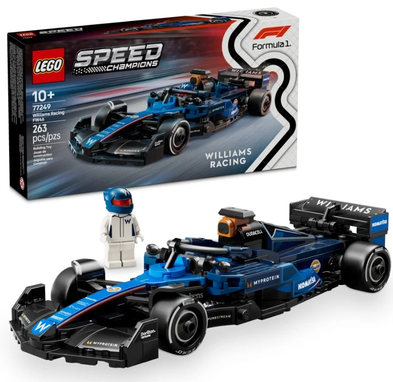 LEGO Speed Williams Racing FW46 F1® Car 263Pcs