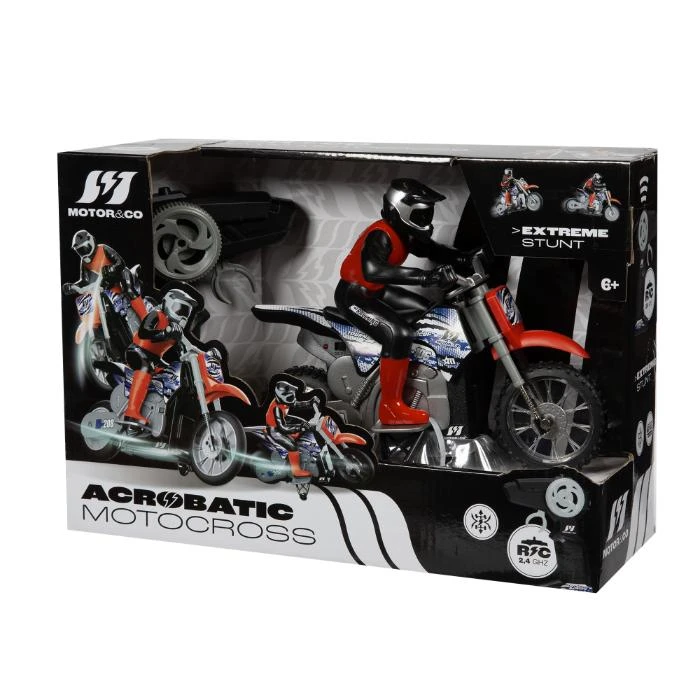 Motor & Co - Rc Motocross Bike 25 Cm