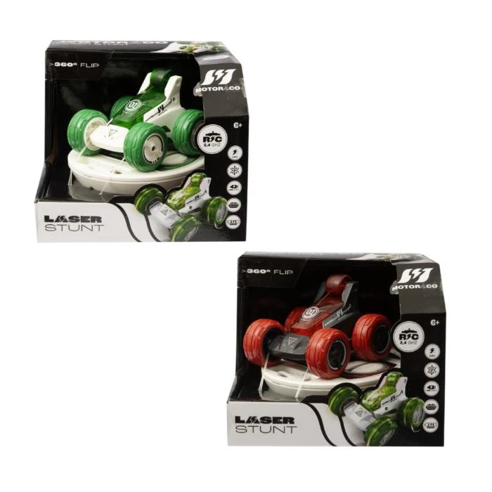 Motor & Co - R/C Car Laser Stunt Auto With Light
