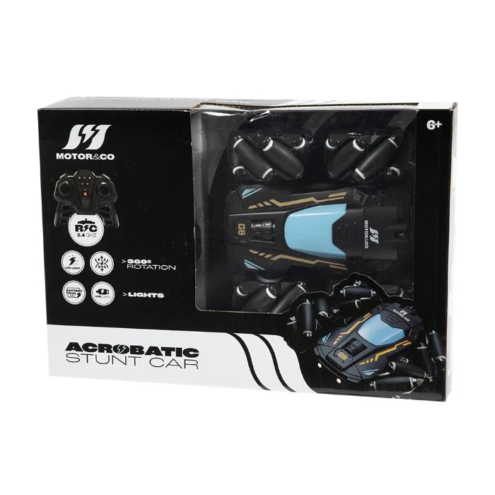Motor & Co Remote-Control Stunt Car For Drifting
