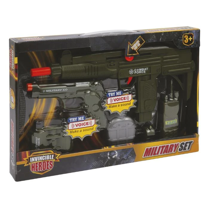 Invincible Heros Military Playset