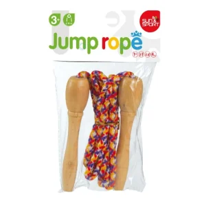 Sun & Sport - Skipping Rope With Wooden Handles