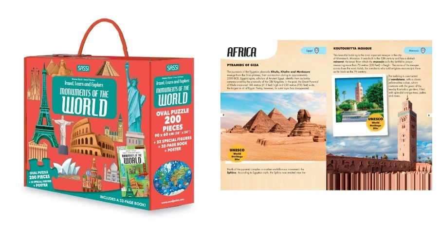 Travel, Learn and Explore - Monuments of the World