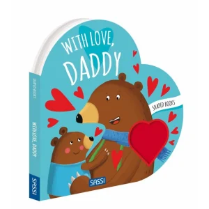 Shaped Books - With Love, Daddy