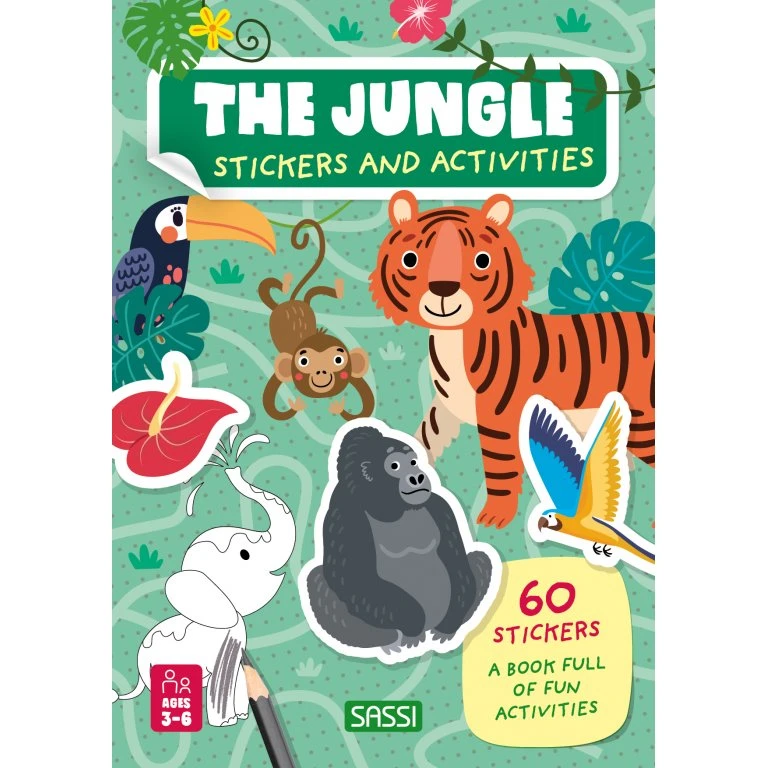 Stickers And Activities. The Jungle