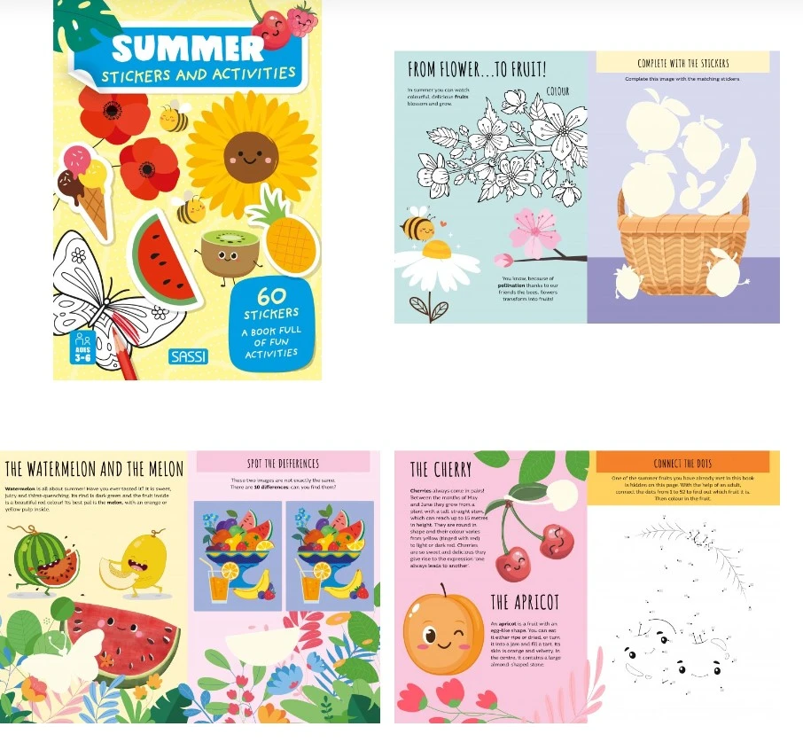 Sticker & Activities - Summer