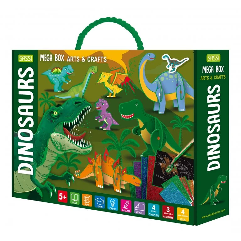 Mega Box Arts & Crafts - Dinosaurs