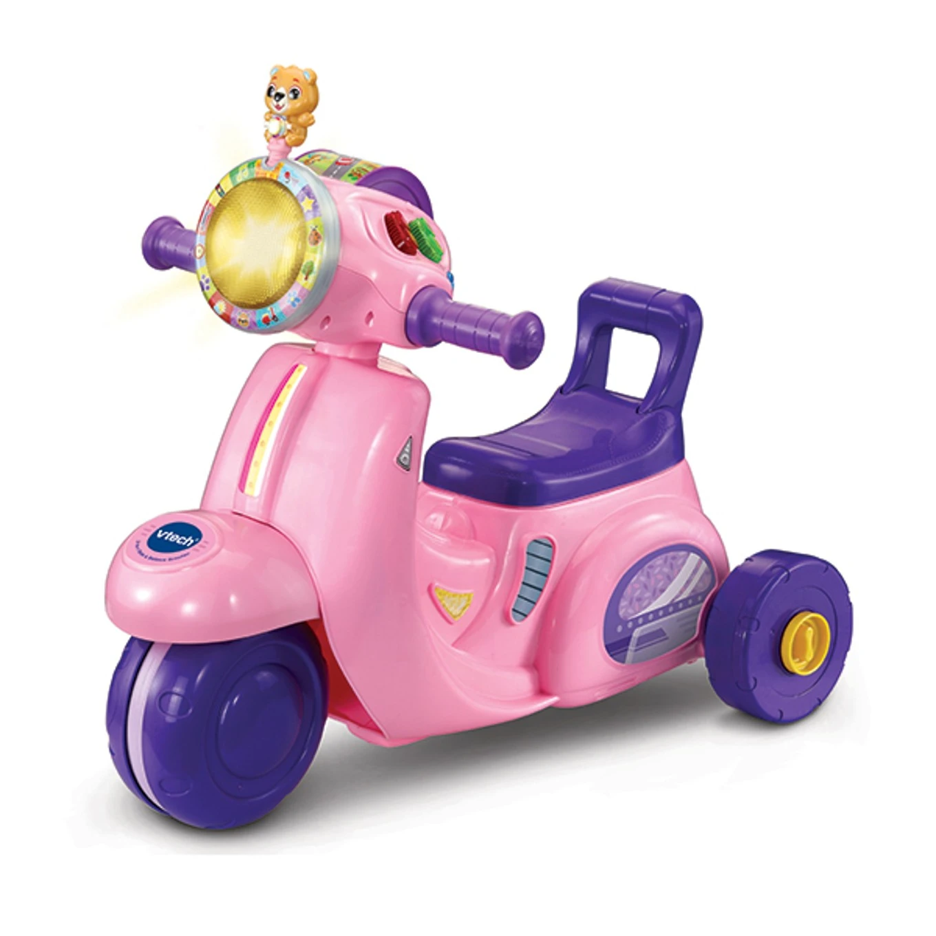 2-in-1 Ride & Balance Scooter Pink