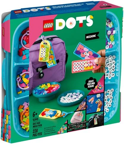 LEGO 41949 Dots Bag Tags Mega Pack - Messaging