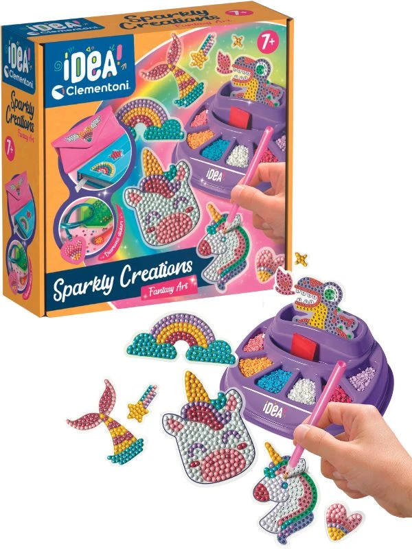 Clementoni - Idea-Sparkly Creations