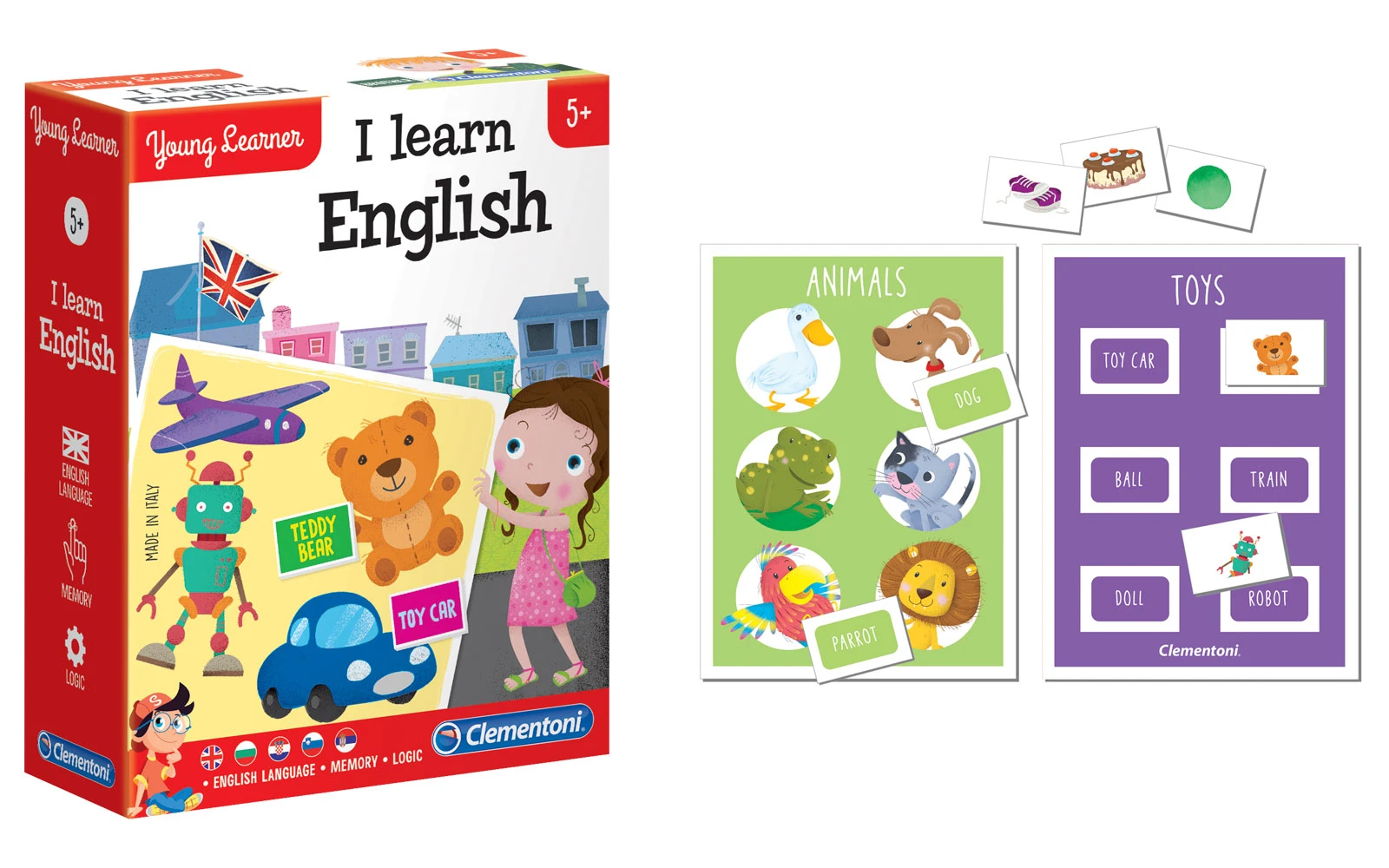 Clementoni - Yound Learner - I Learn English