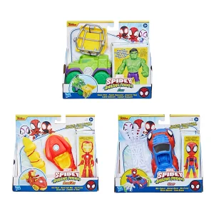 Marvel Spidey Figure, Vehicle & Accessory Set