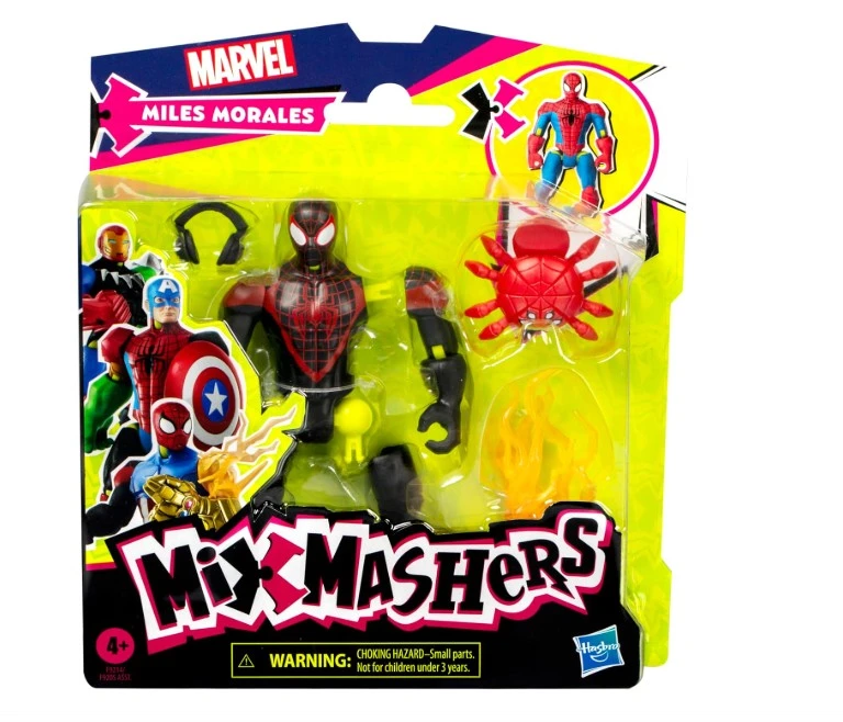 Marvel MixMashers Spider-Man Action Figures