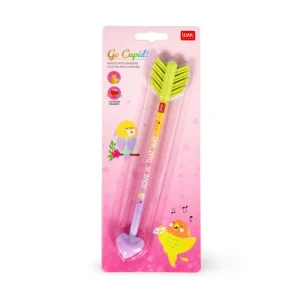 Pencil With 2 Scented Erasers - Love Birds