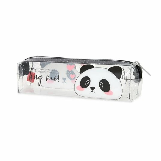 Transperent Pencil Case - Panda