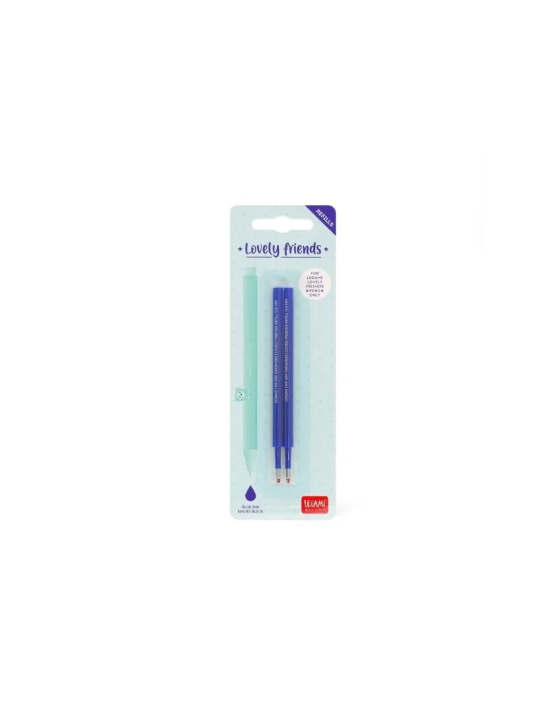 Erasable Pen Refills x 2 Pcs - Blue