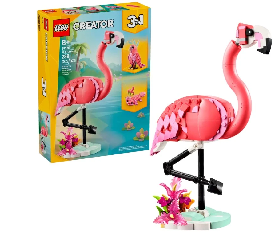 LEGO 31170 Creator Wild Animals Pink Flamingo