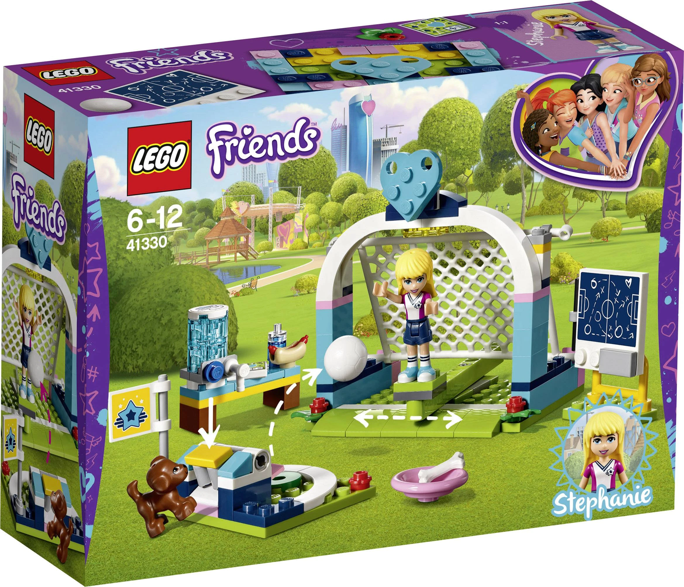 LEGO 41330 Friends Stephanie'S Soccer Practice X 6