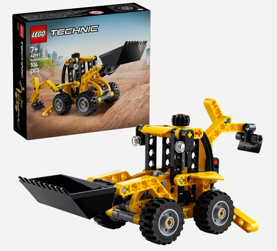 LEGO 42197 Technic Backhoe Loader