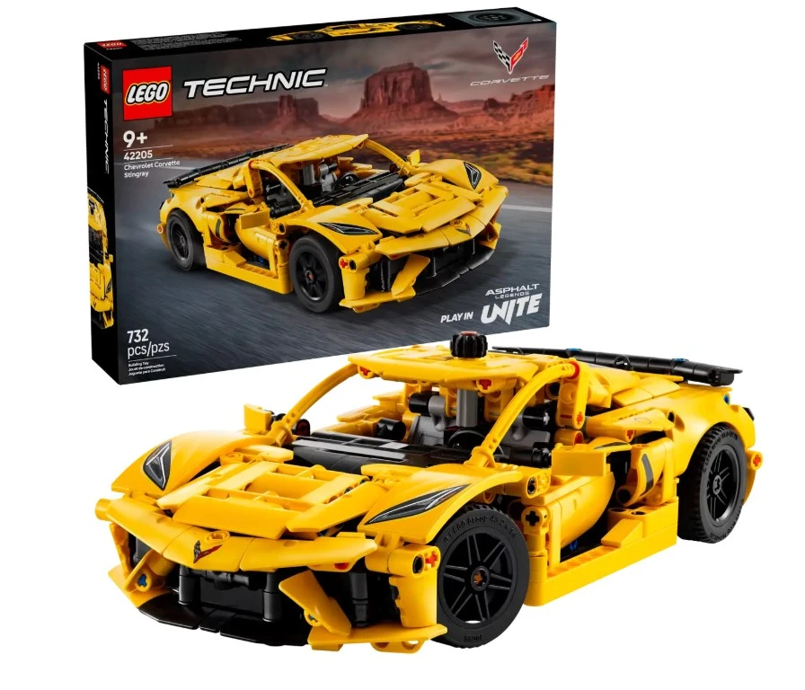 LEGO 42205 Technic Chevrolet Corvette Stingray