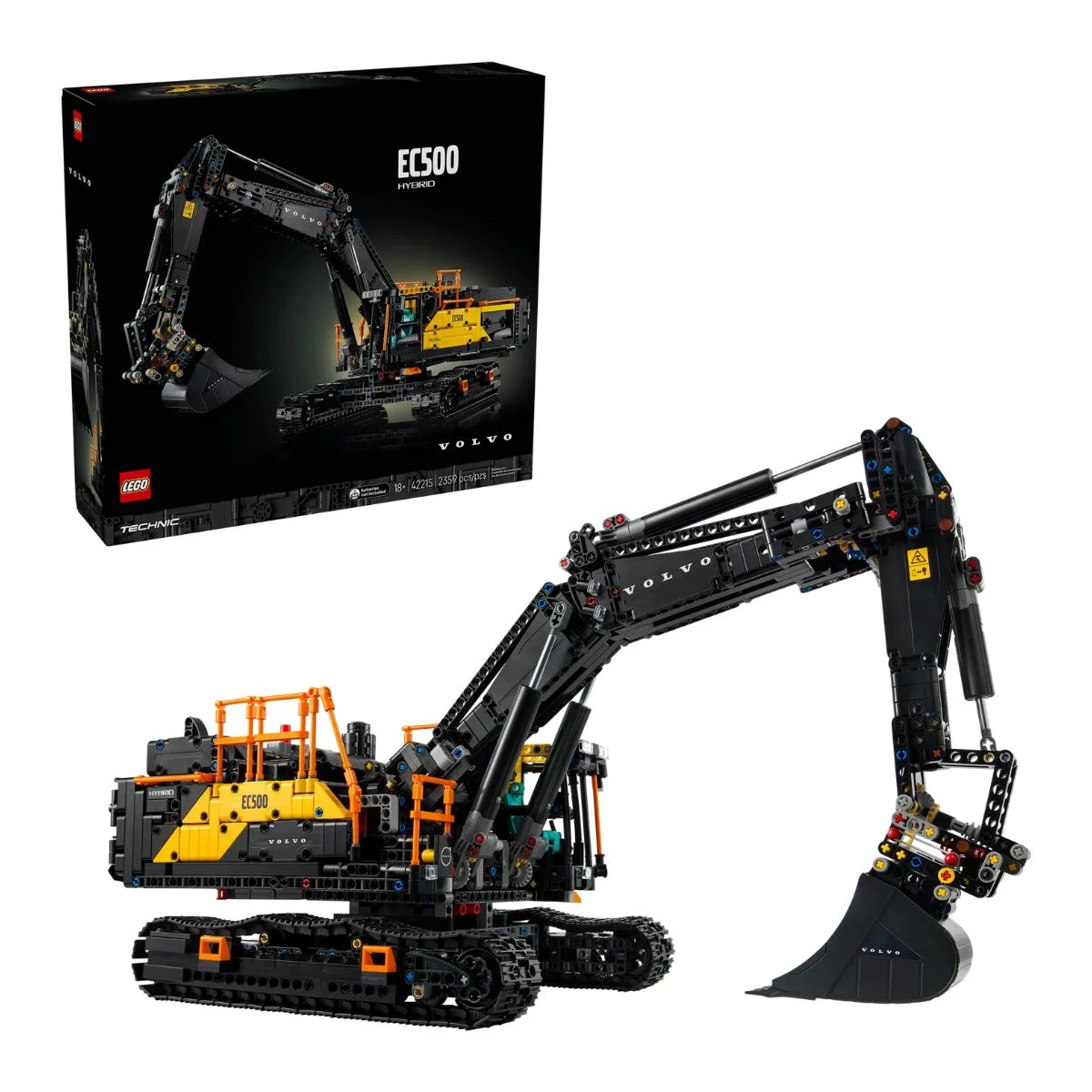 LEGO 42215 Technic Volvo Ec500 Hybrid Excavator