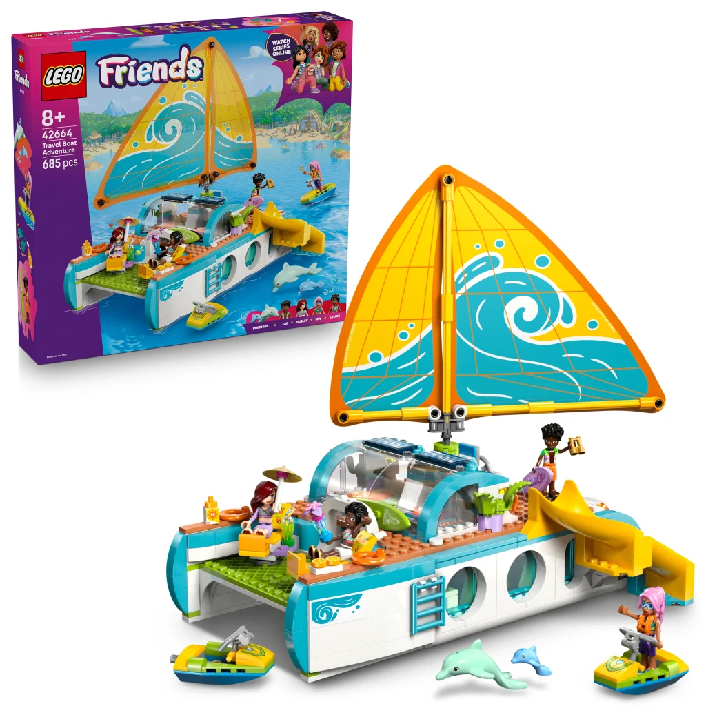 LEGO 42664 Friends Travel Boat Adventure