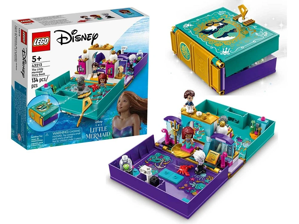 LEGO 43213 Disney The Little Mermaid Story Book