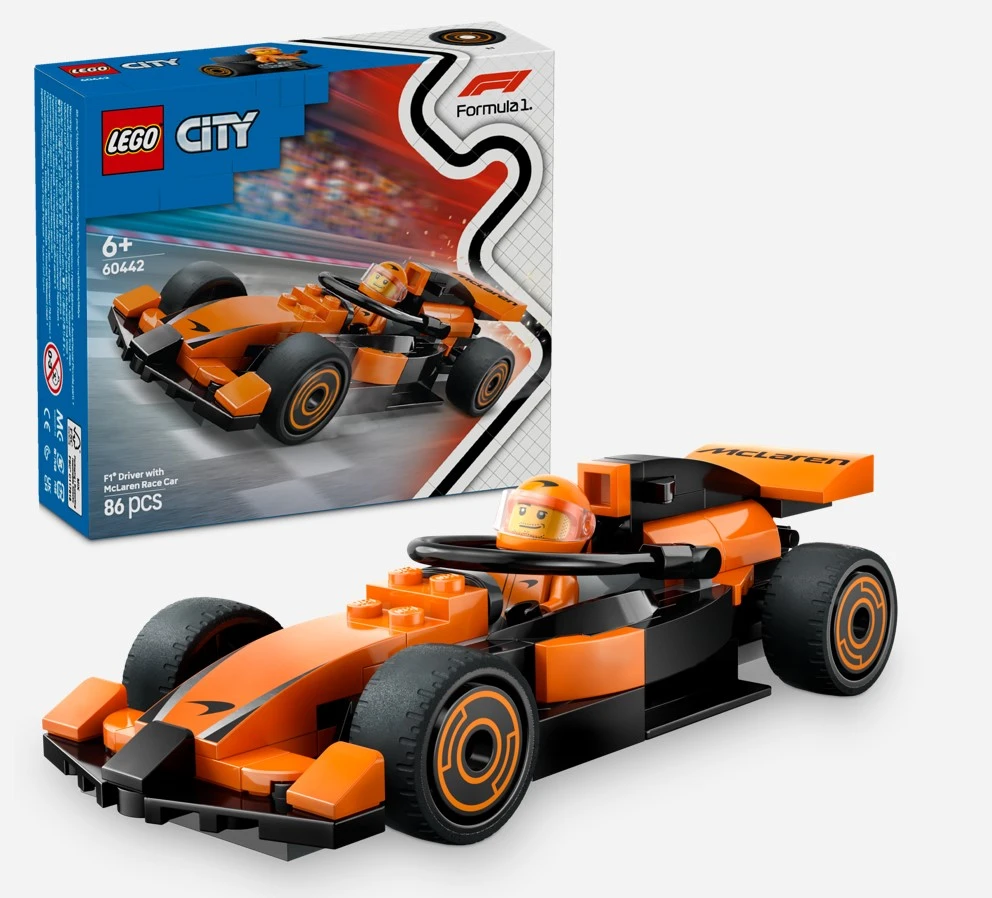 LEGO 60442 City F1* Driver With Mclaren Race Car