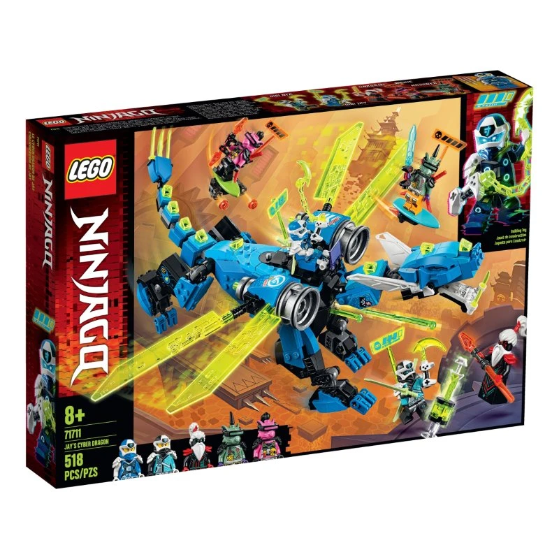 LEGO 71711 Ninjago Jay'S Cyber Dragon
