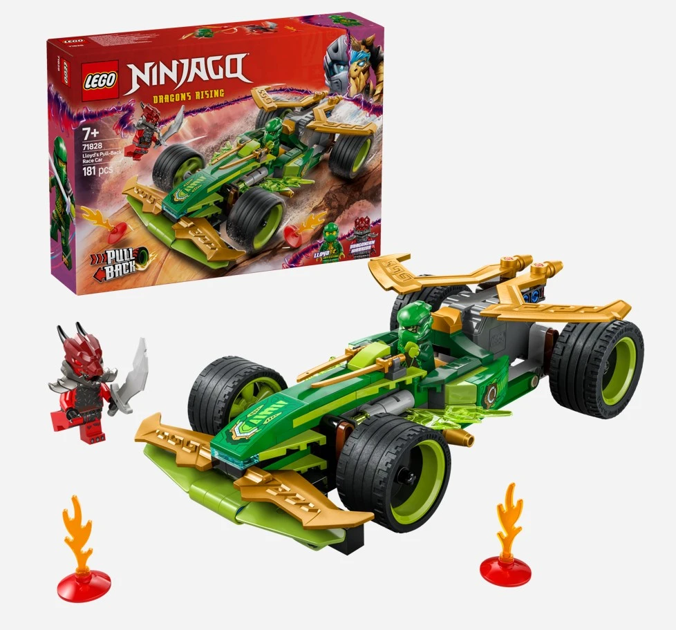 LEGO 71828 Ninjago Lloyds Pull-Back Race Car