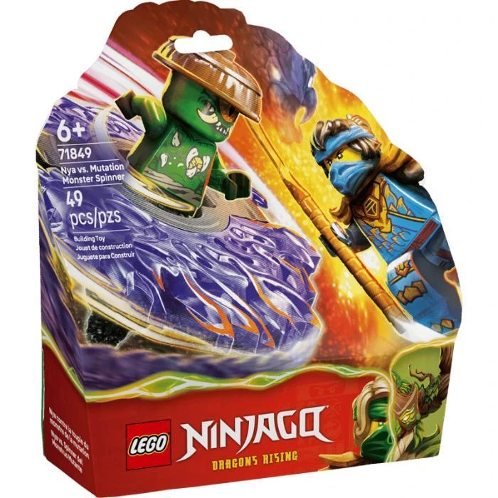 LEGO 71849 Nya Vs. Mutation Monster Spinner