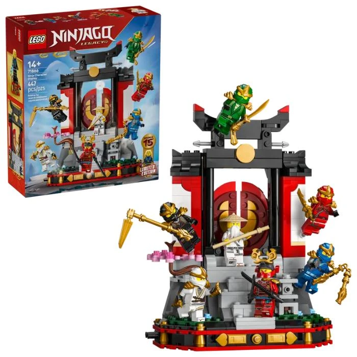 LEGO 71866 Ninjago Ninja Character Display 15Th