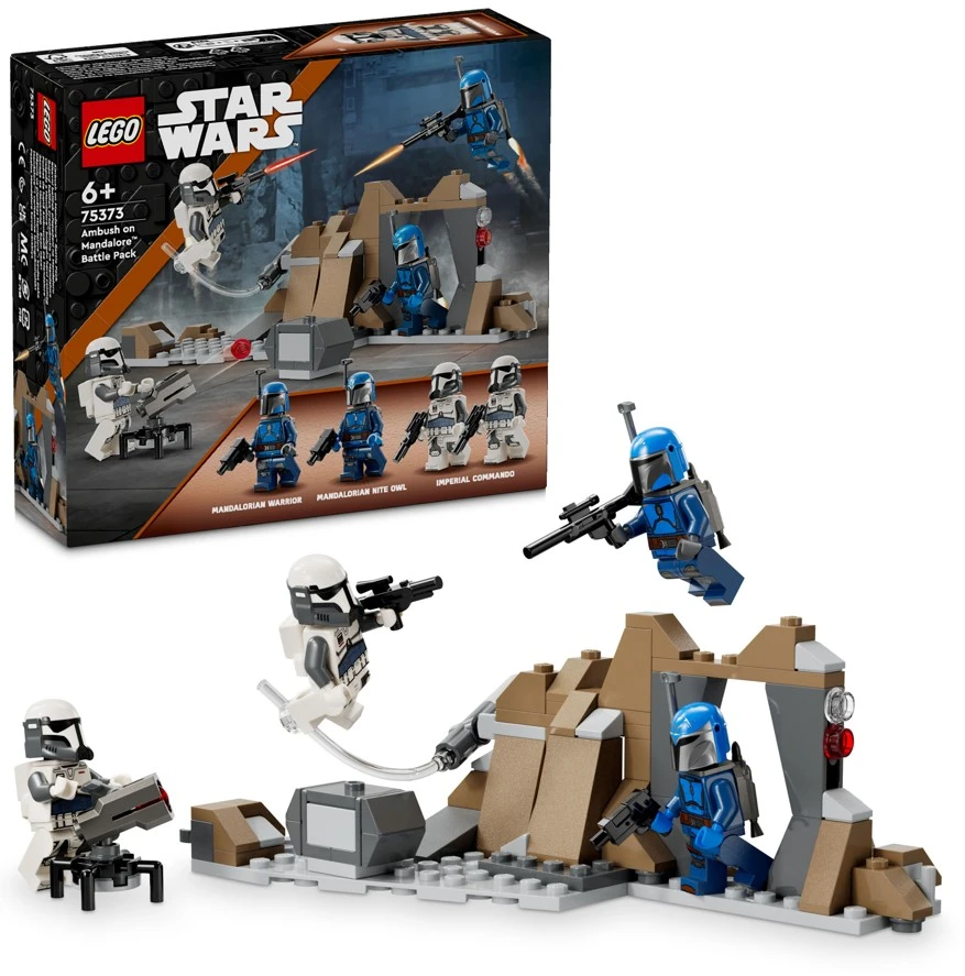 LEGO 75373 Sw Ambush On Mandalore Battle