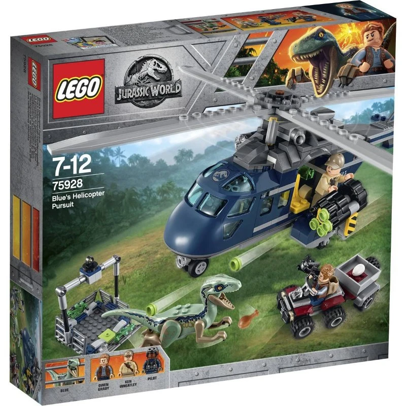 LEGO 75928 Jw Blue'S Helicopter Pursuit X 4