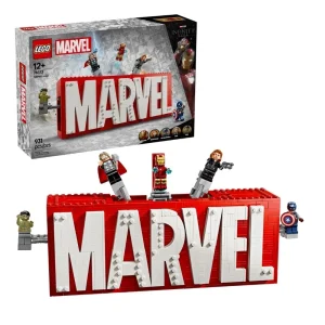 LEGO 76313 Marvel Logo & Minifigures