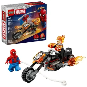 LEGO 76335 Marvel Spiderman Vs. Ghost Rider MCycle