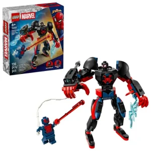 LEGO 76337 Marvel Miles Morales Mech Vs Spiderman
