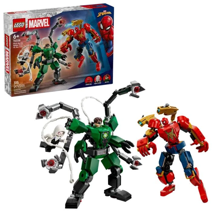 LEGO 76338 Mech Battle: Spider-Man Vs. Doc