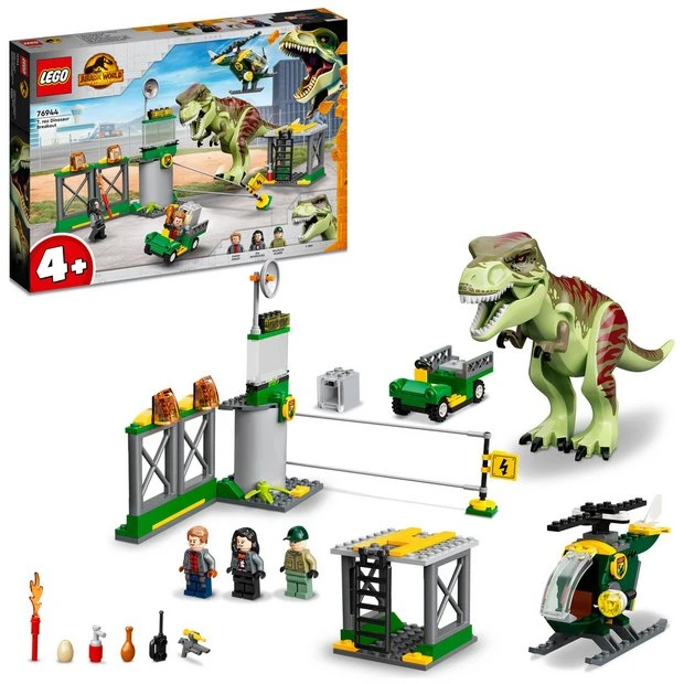 LEGO 76944 Jurassic World T Rex Dinosaur Breakout