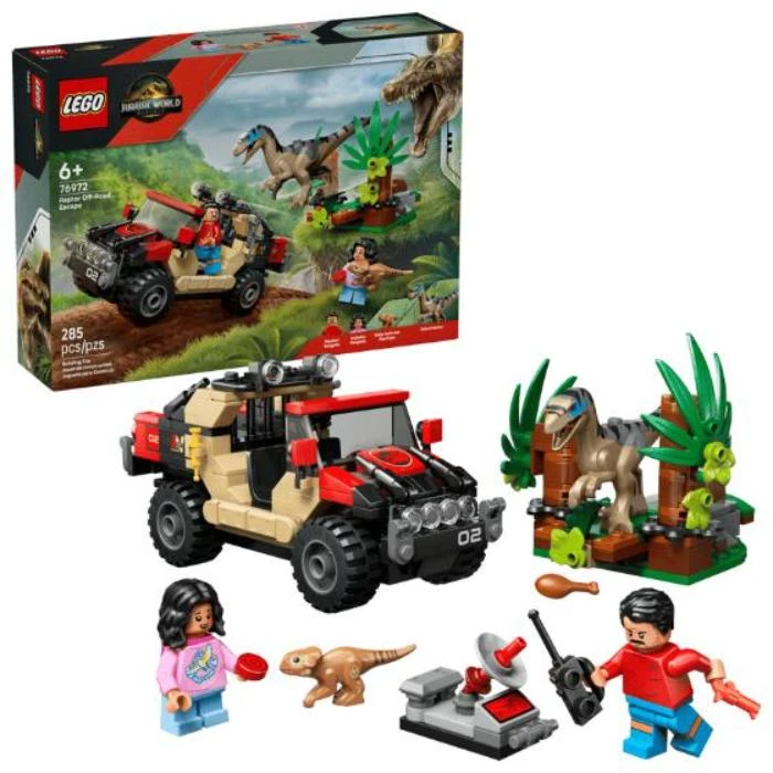 LEGO 76972 Jurassic World Raptor Off-Road